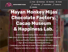 Tablet Screenshot of mayanmonkey.es